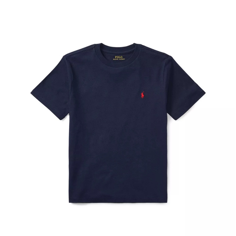 Big Boys Cotton Jersey Crewneck T-Shirt